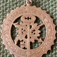 Немски сребърен медал. 1925г., снимка 1 - Антикварни и старинни предмети - 44527469