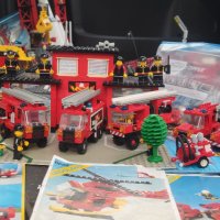 Lego legoland пожарна , снимка 3 - Конструктори - 39788165