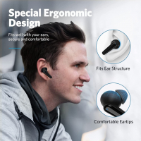 Нови Спортни безжични слушалки калъф за зареждане 28 часа работа Buds, снимка 6 - Bluetooth слушалки - 36356081