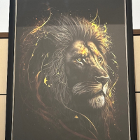 Постер, плакат, картина на “Златен лъв”, снимка 2 - Картини - 44828510