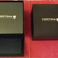 Реклама на часовници CERTINA и кутия за часовник CERTINA. , снимка 16 - Други - 40027920