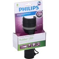 НОВИ! Фенер LED Philips Rubber 120м 80lm, снимка 3 - Къмпинг осветление - 44760781