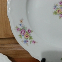 Старинен порцелан Чехословакия чинии, снимка 4 - Антикварни и старинни предмети - 36084347