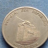 Рядък плакет DENKMAL DER BEFREIUNG WITTENBERG 25292, снимка 4 - Антикварни и старинни предмети - 42727414