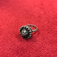 Уникален сребърен пръстен филигран СБХ. №3318, снимка 2 - Антикварни и старинни предмети - 39344863