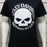 Нова мъжка тениска с дигитален печат HARLEY DAVIDSON, мотори, Череп, снимка 6 - Тениски - 34657214