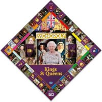 Нова Настолна игра Монополи за деца Кралете и Кралиците на Великобритания Възраст 8+ Подарък, снимка 3 - Други игри - 41284621