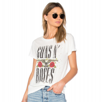  Дамска тениска Guns N' Roses принт различни модели, снимка 3 - Тениски - 28184278