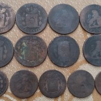 Лот 13 старинни Испански монети, снимка 4 - Нумизматика и бонистика - 39370912