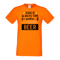 Мъжка тениска There's Always Time For Another Beer,Бира,Бирфест,Beerfest,Подарък,Изненада,Рожден Ден, снимка 7 - Тениски - 36387632