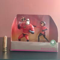 Колекционерска фигурка Bullyland MR & MRS INCREDIBLE Disney Pixar, снимка 11 - Колекции - 44573606