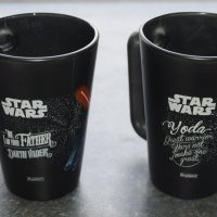 Star Wars Darth Vader и Yoda чаши, снимка 2 - Чаши - 41289528