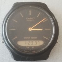 Ретро CASIO 745 aq-39. Vintage watch. Часовник CASIO. Dual time. Ana-digi , снимка 5 - Мъжки - 40898762