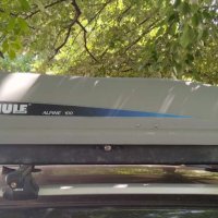 Автобокс THULE Alpine 100 + напречни греди THULE, снимка 4 - Аксесоари и консумативи - 41583105