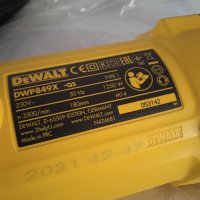 Полирмашина DeWalt DWP849X-QS,1250W 180mm, снимка 4 - Бормашини - 42287749