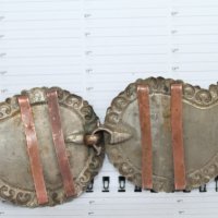 Изящни сребърни възрожденски пафти, снимка 8 - Антикварни и старинни предмети - 40760913