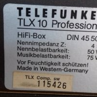 telefunken tlx 10, снимка 3 - Тонколони - 42675878