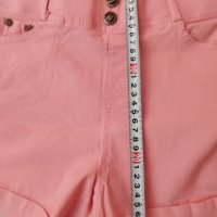 Дамски розови панталонки XS, S/25, 26, 27+подарък, снимка 7 - Къси панталони и бермуди - 41023531