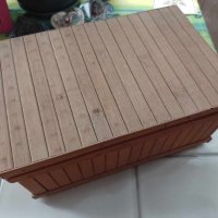 оригинална дървена кутия от Индонезия, от махагон, снимка 1 - Декорация за дома - 41432308