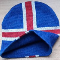 шапка с исландско знаме. Исландия., снимка 2 - Шапки - 42003815