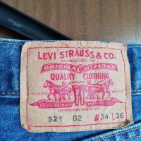 Levis Levi's Levi Strauss 521 W34 L36 оригинални мъжки дънки Леви Щраус, снимка 3 - Дънки - 39728451
