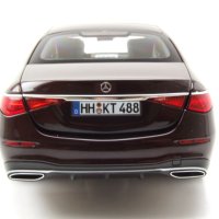 Mercedes-Benz S-Klasse W223 AMG 2021 - мащаб 1:18 на Norev моделът е нов в кутия, снимка 9 - Колекции - 41951614