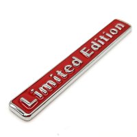 Емблема Limited Edition - Сребристо / Червена, снимка 1 - Аксесоари и консумативи - 41713638