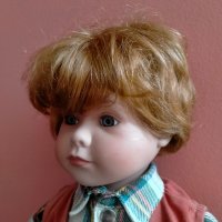 Порцеланова кукла Deko-Puppe 47 см, снимка 10 - Колекции - 41486308
