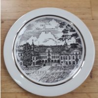 Немска порцеланова декоративна чиния K. P. M., снимка 1 - Декорация за дома - 34405973