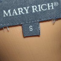 Mary Rich S,M-Светлосиня рокля от памучна рязана дантела , снимка 8 - Рокли - 41554603