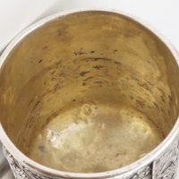 RRR-Сребърна чаша,Англия 18 век/сребро 925 проба, снимка 10 - Антикварни и старинни предмети - 39477171