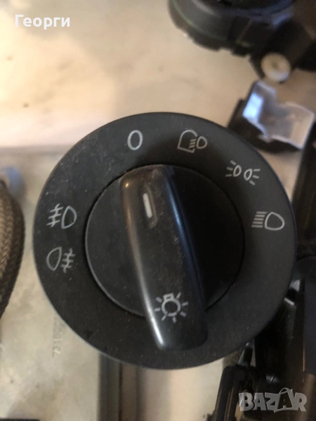 Оригинално копче за светлини за vw passat b6 golf5  Auto фарове, снимка 1