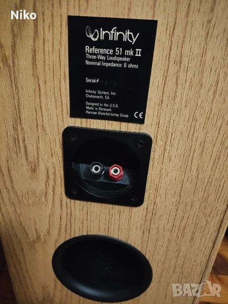 hi-fi тонколони Infinity Reference 51 Mk 2, снимка 1