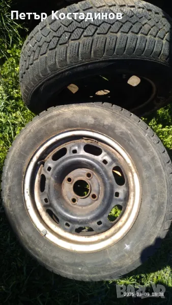 Джанти с гуми за опел-2бр. за 80лв, снимка 1