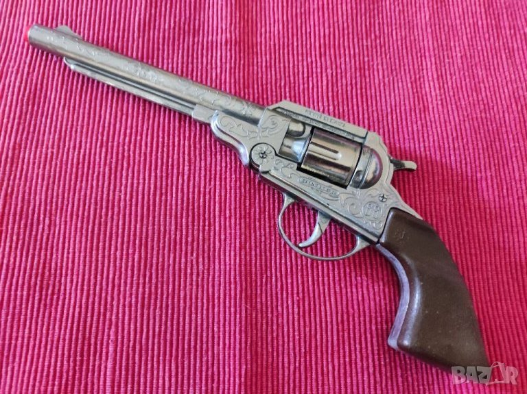 Стар метален пистолет с капси, Испания. , снимка 1