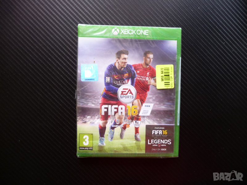 FIFA 16 XBOX игра за конзола футбол Легенди Меси нова Фифа , снимка 1
