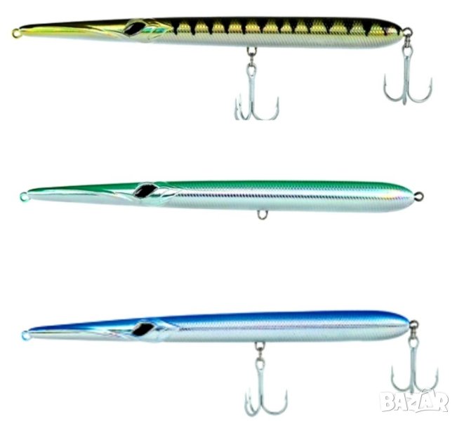 Морски воблер ForMax NEEDLEFISH CASTER 205 мм - 30 гр/ 3броя, снимка 1