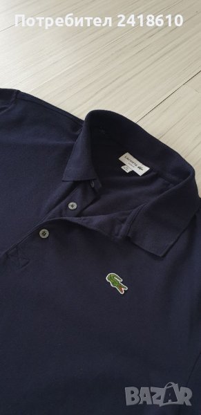 Lacoste  Pique Cotton Slim Fit Mens Size 7 - 2XL ОРИГИНАЛ! Мъжка Тениска!, снимка 1