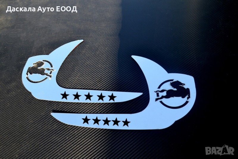 Комплект декорация около дръжка врата на Iveco Stralis Hi-Way, снимка 1