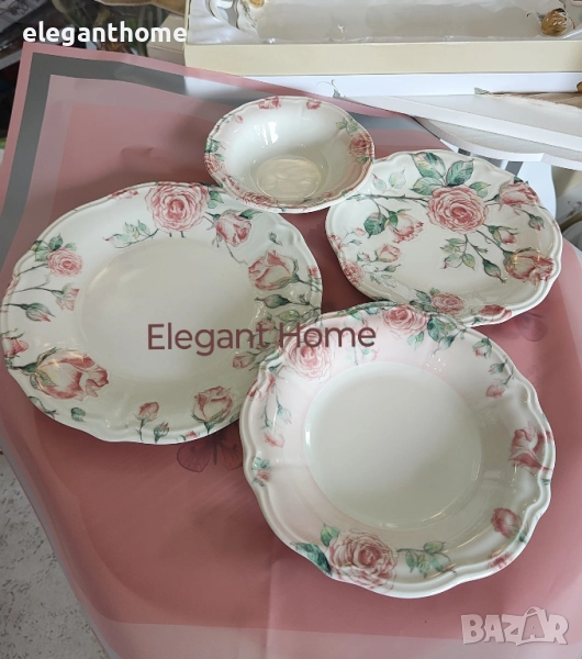 Порцеланов сервиз от 24 части, снимка 1