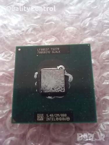 Процесор за лаптоп - Intel Core 2 Duo T5270 2M Cache 1.40 GHz, 800 MHz FSB - перфектен, снимка 1