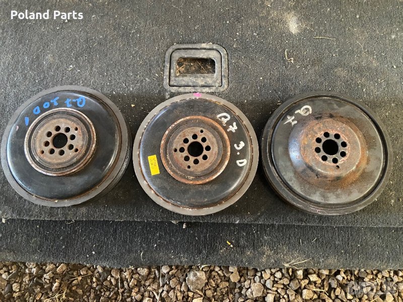 Демпферна шайба Ремъчна шайба колянов вал за Ауди КЮ 7 КЮ7 3.0 4.2 TDI Audi Q7 , снимка 1