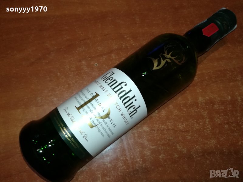 GLENFIDDICH 12 YEAR-ПРАЗНО ШИШЕ 1002221012, снимка 1