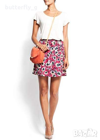 MANGO рокля с цветя М, снимка 1