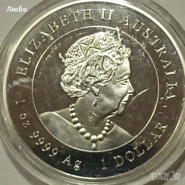 1 долър 2022 посребрена, снимка 1
