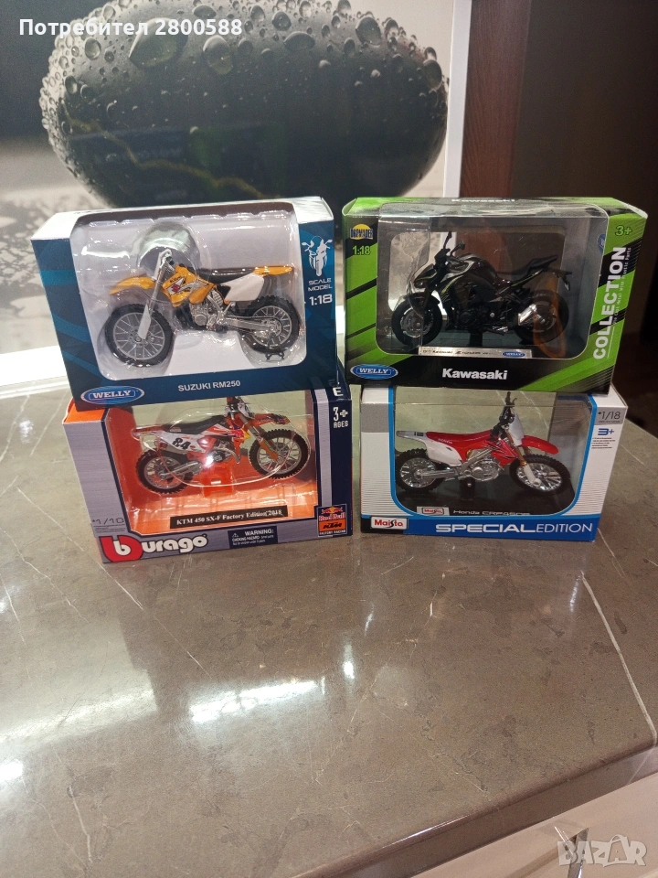 Макет Мотоциклети , снимка 1