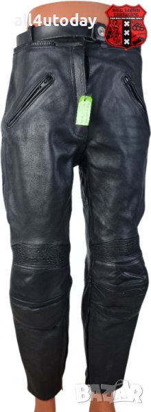 №2547 Дамски кожен мото панталон, снимка 1