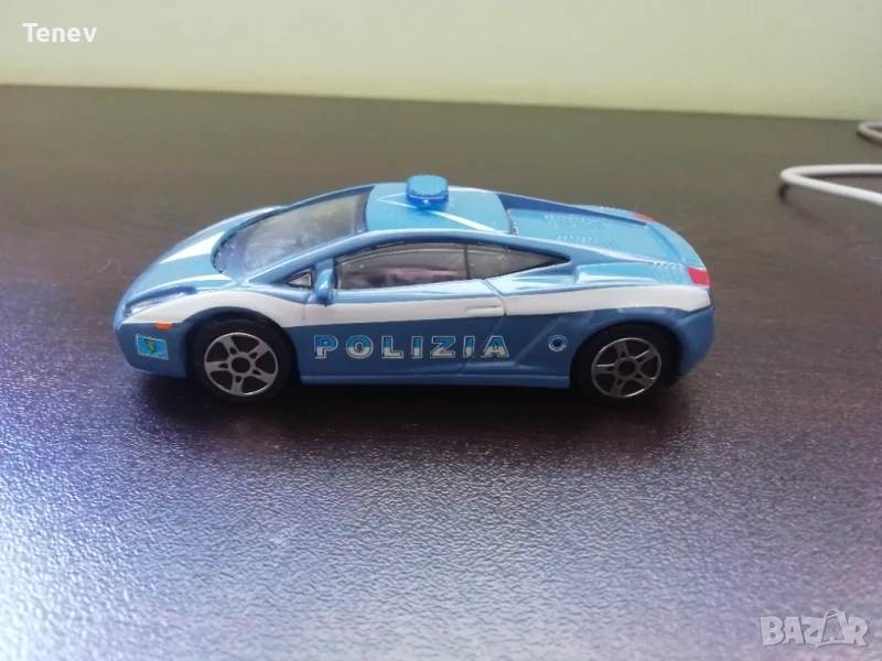 BBURAGO LAMBORGHINI GALLARDO POLIZIA 1/43 нова метална колекционерска количка Бураго , снимка 1