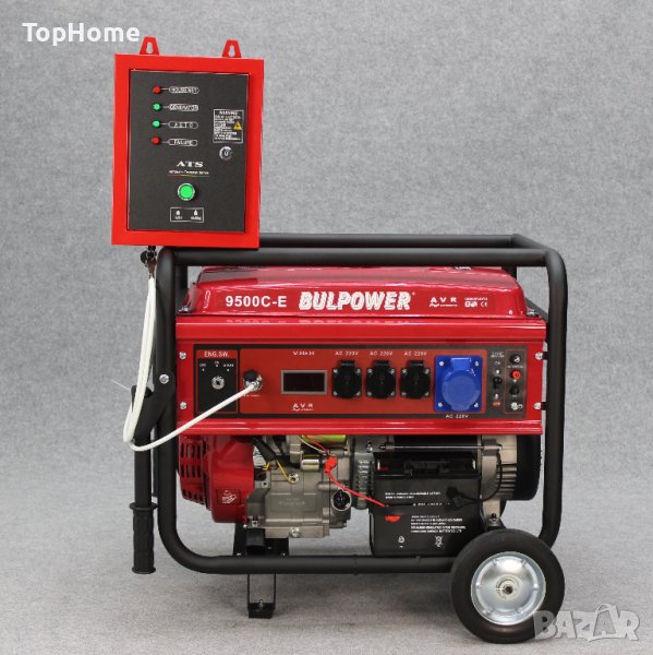 Генератор За Ток Газ-Бензин BULPOWER 8.5kW - Монофазен , снимка 1