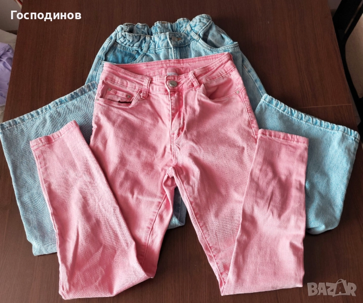 сет Дънки за момиче + подарък тениска Nike, снимка 1